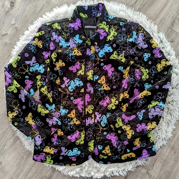 Medium Butterfly Button-up Jacket - Picture 1 of 2